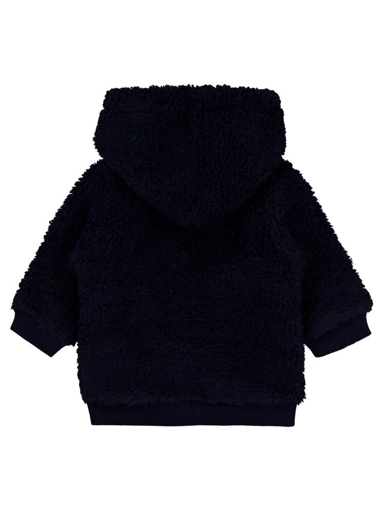 Civil Baby Kuzu Athletic Nakışlı 6-18 Ay Hırka - Lacivert