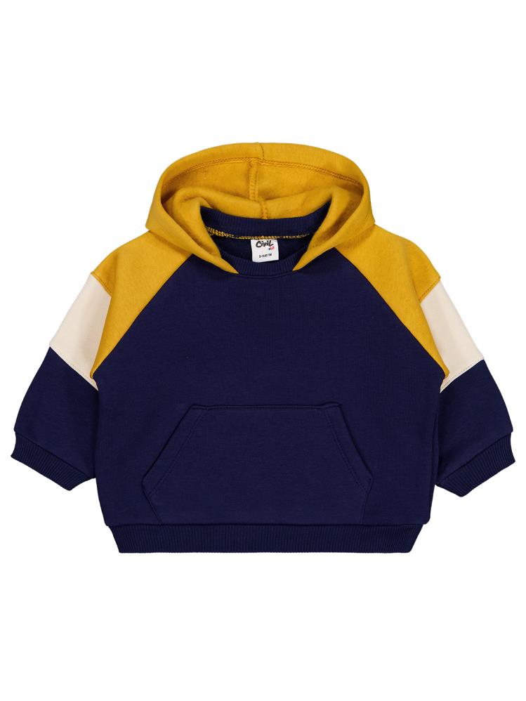 Civil Baby Parçalı 6-18 Ay Sweatshirt - Lacivert