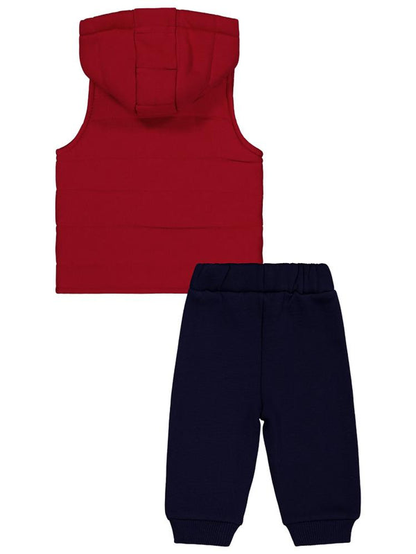 Civil Baby Baskılı 3'lü 6-18 Ay Takım - Lacivert