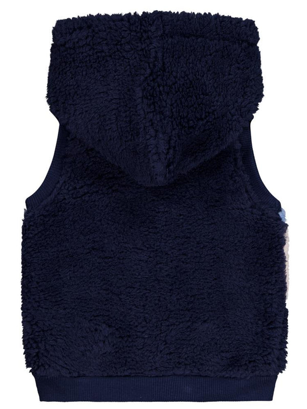 Civil Baby Kuzu Parçalı 6-18 Ay Yelek - Lacivert