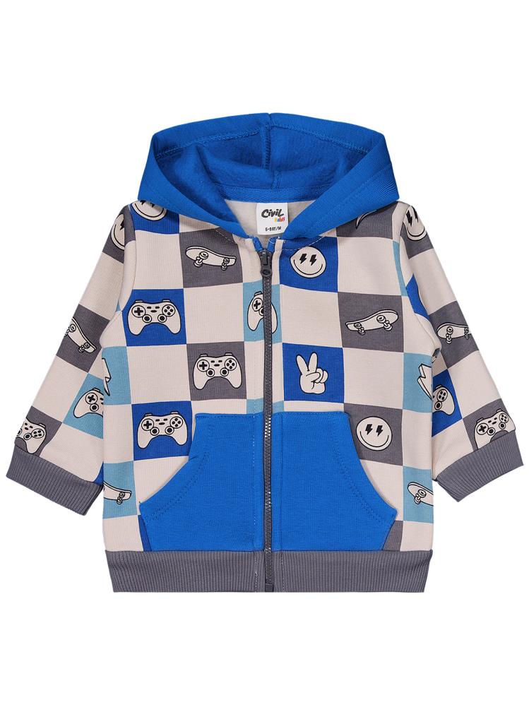 Civil Baby Dama Empirme 3'lü 6-18 Ay Takım - Bej