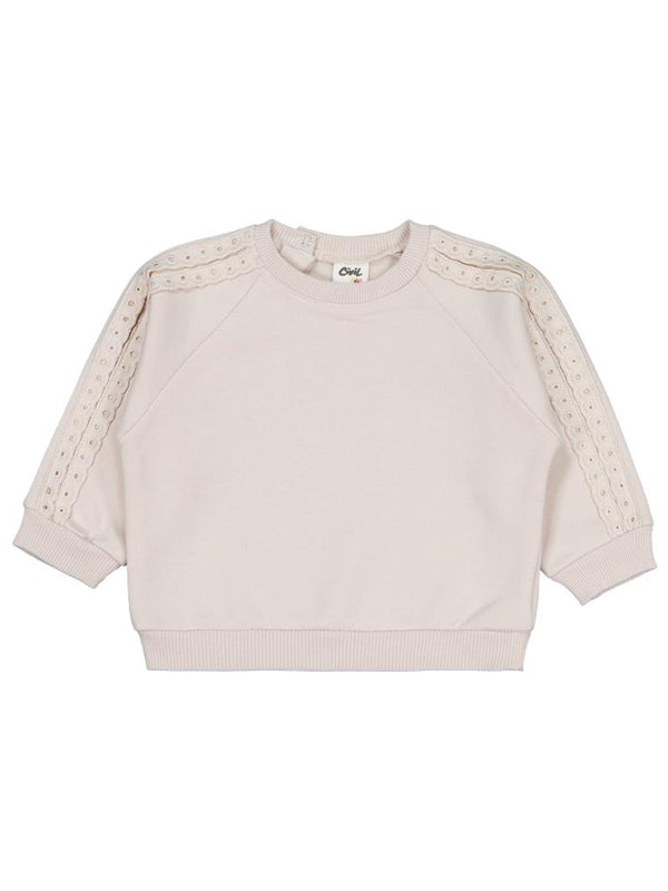 Civil Baby Dantelli 6-18 Ay Sweatshirt - Bej