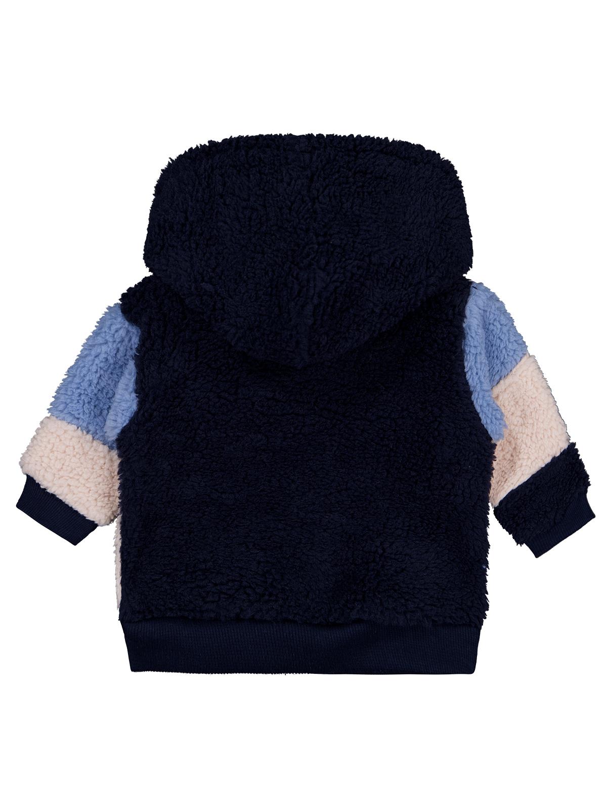 Civil Baby Kuzu Parçalı 6-18 Ay Hırka - Lacivert