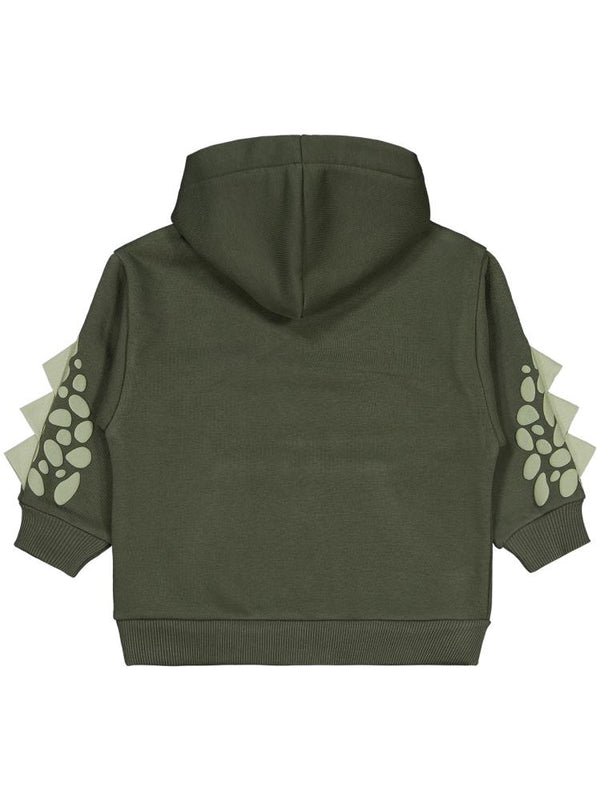 Civil Boys Lıttle Fosıl Baskılı 2-5 Yaş Hırka - Haki