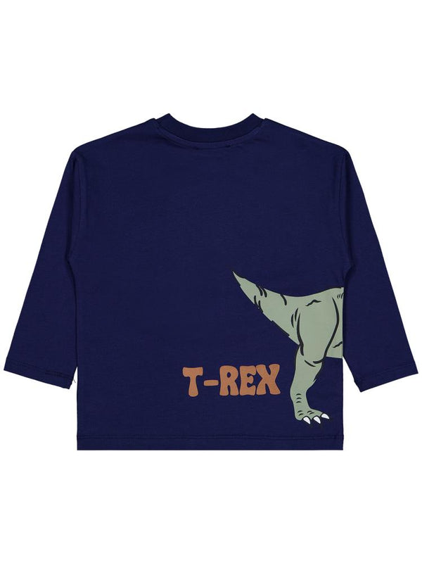 Civil Boys Back To Baskılı 2-5 Yaş Sweatshirt - Lacivert