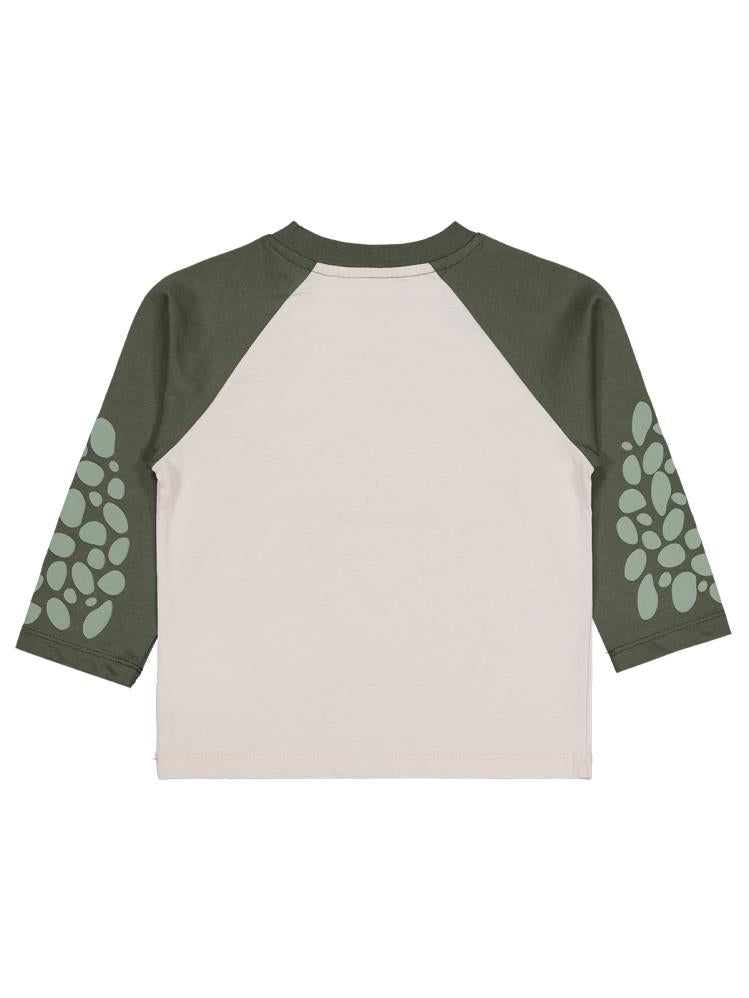 Civil Boys Dinazor Baskılı 2-5 Yaş Sweatshirt - Bej