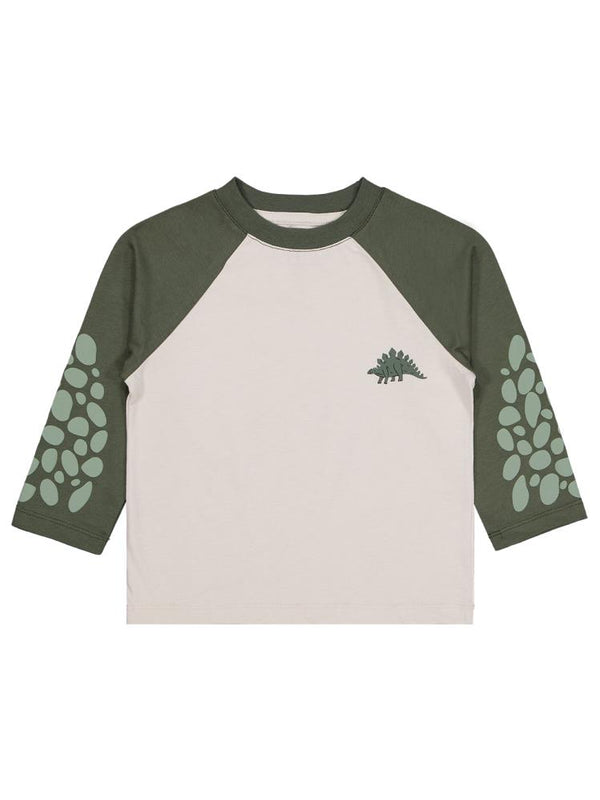 Civil Boys Dinazor Baskılı 2-5 Yaş Sweatshirt - Bej