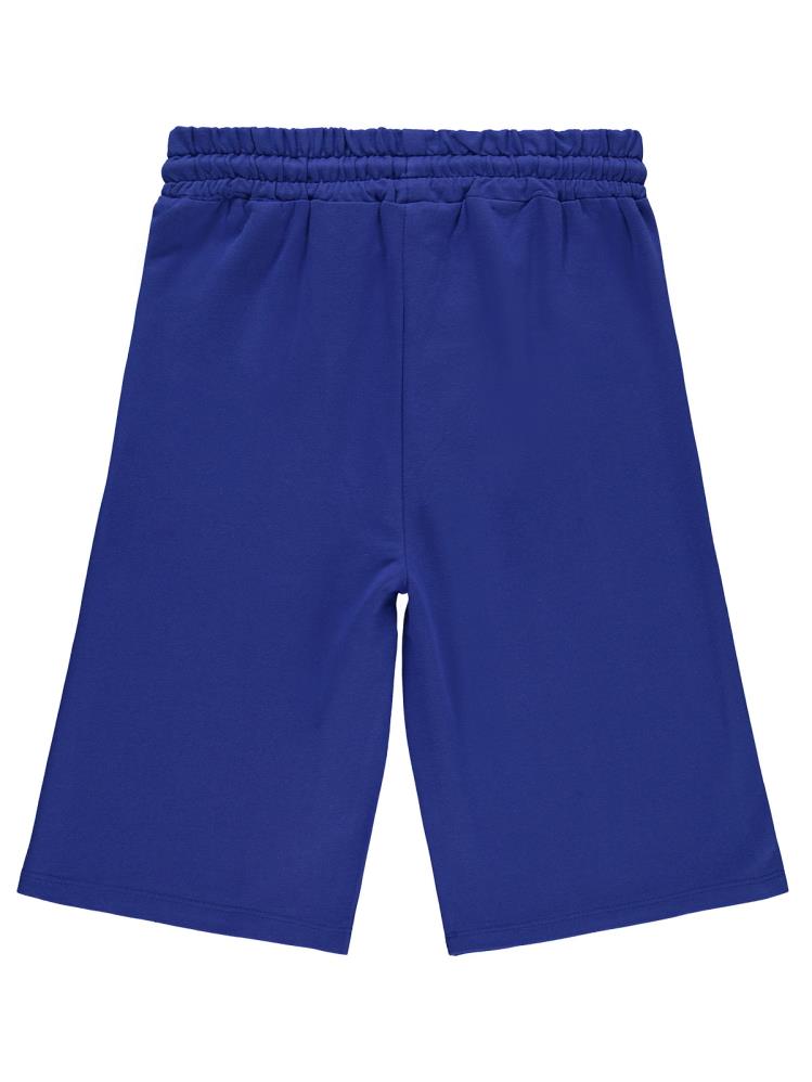 Süperman Logolu 10-13 Yaş Kapri - Mavi