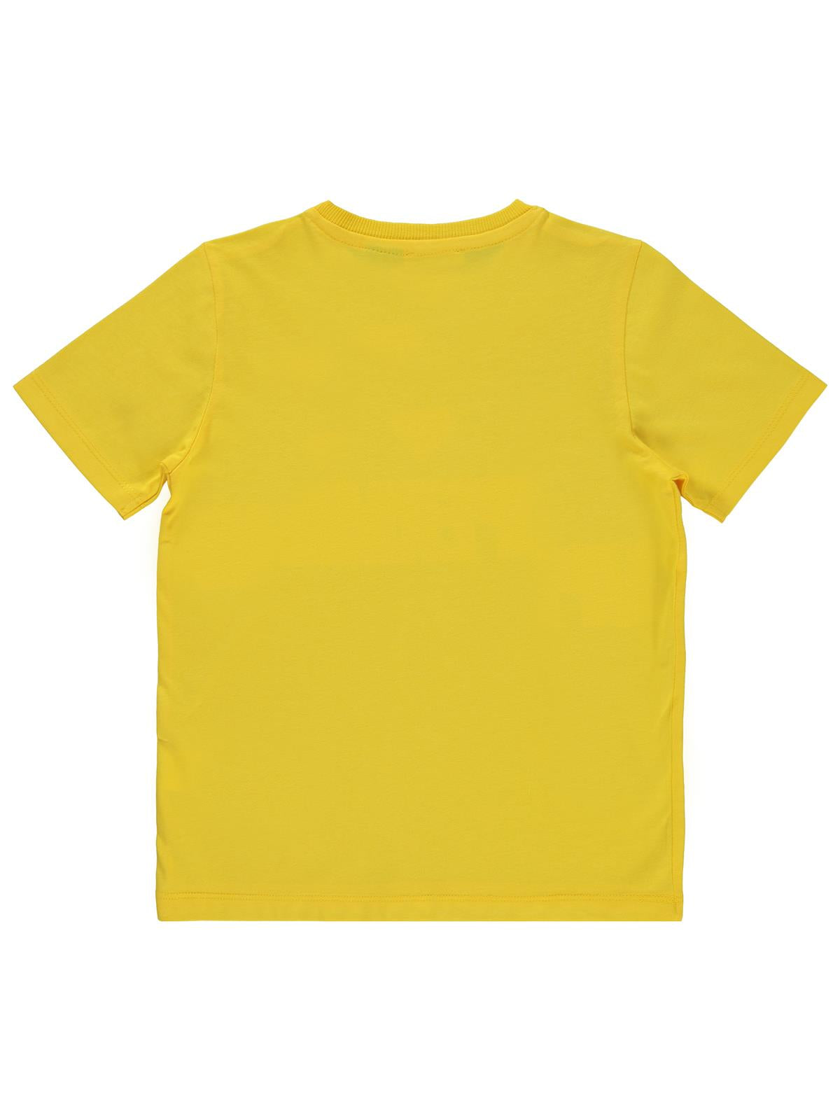 Süperman Baskılı 6-9 Yaş Tişört - Sarı