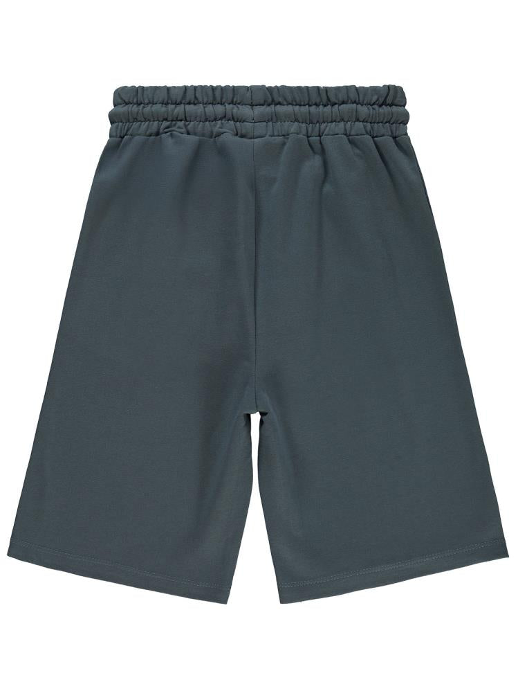 Süperman Baskılı 6-9 Yaş Kapri - Gri