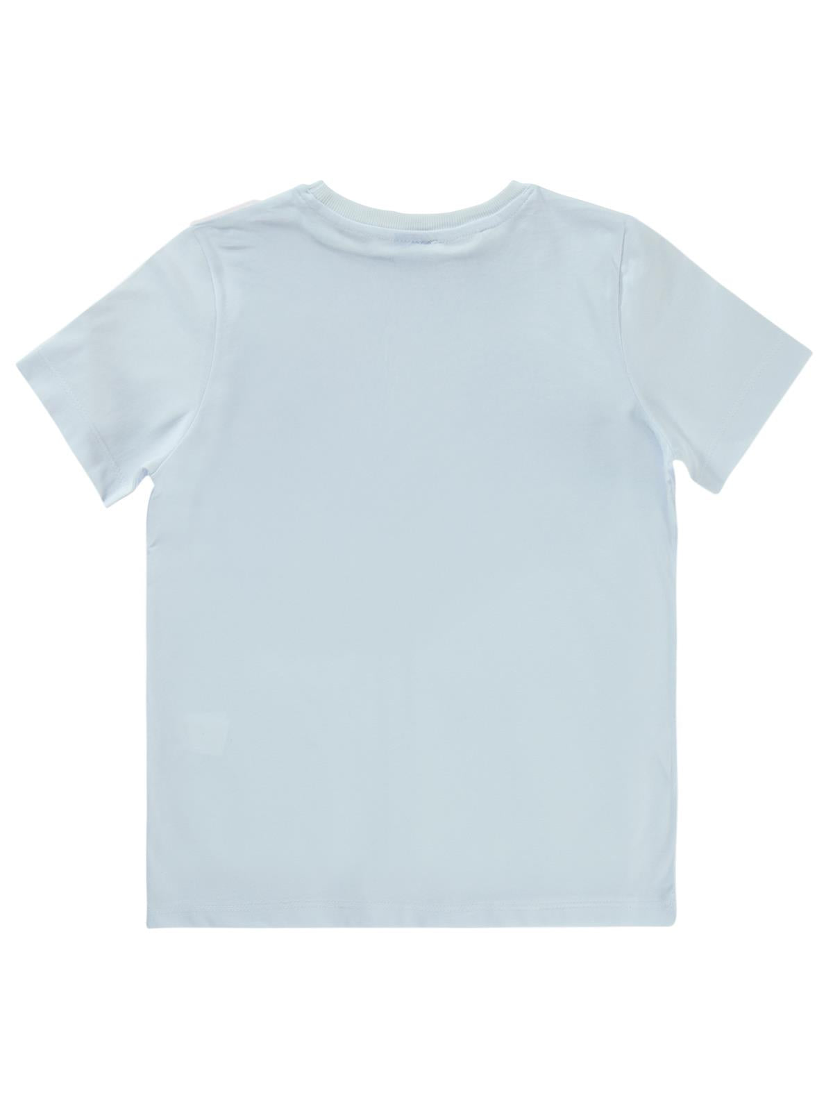 Süperman Baskılı 10-13 Yaş Tişört - Beyaz