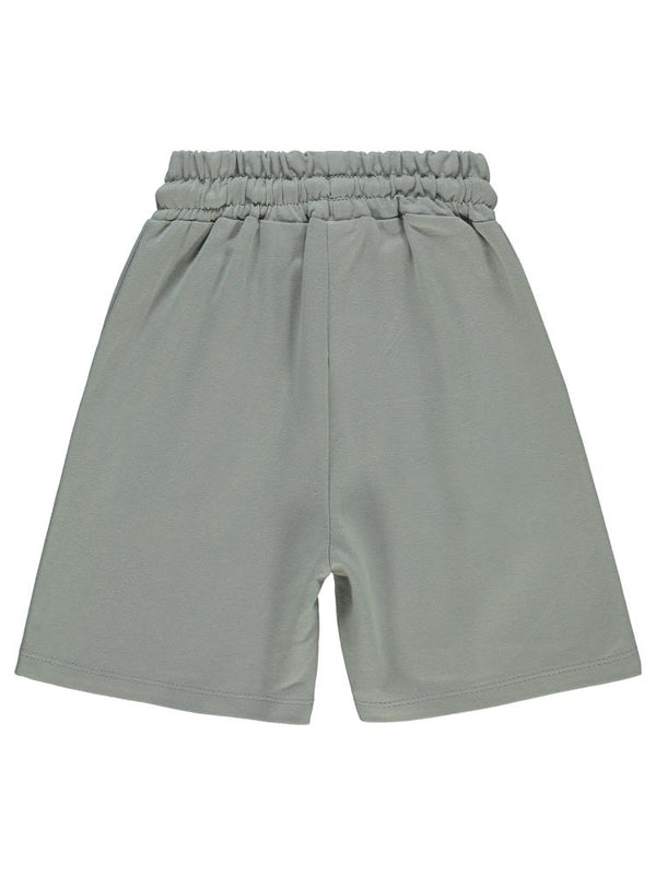 Süperman Logolu 2-5 Yaş Kapri - Gri