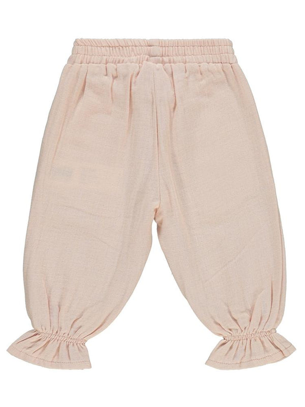 Civil Baby Müslin Basic 6-18 Ay Pantolon - Pudra