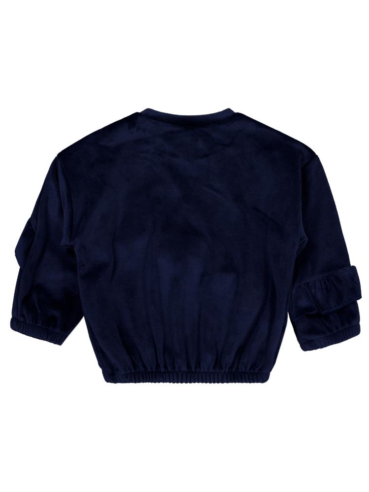 Civil Baby Fırfırlı 6-18 Ay Sweatshirt - Lacivert