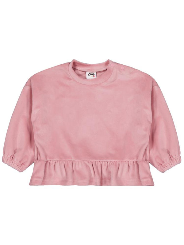 Civil Baby Fırfırlı 6-18 Ay Takım - Pembe