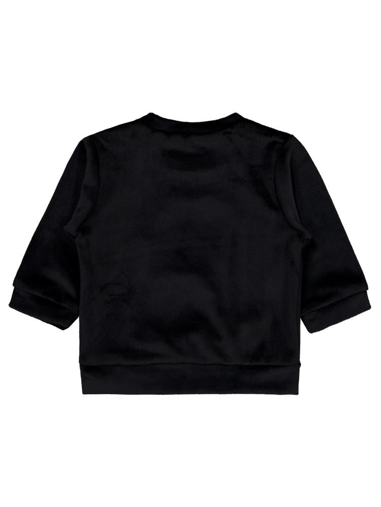 Civil Baby Fiyonklu 6-18 Ay Sweatshirt - Siyah