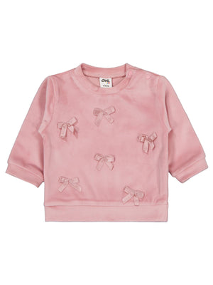 Civil Baby Fiyonklu 6-18 Ay Sweatshirt - Pembe