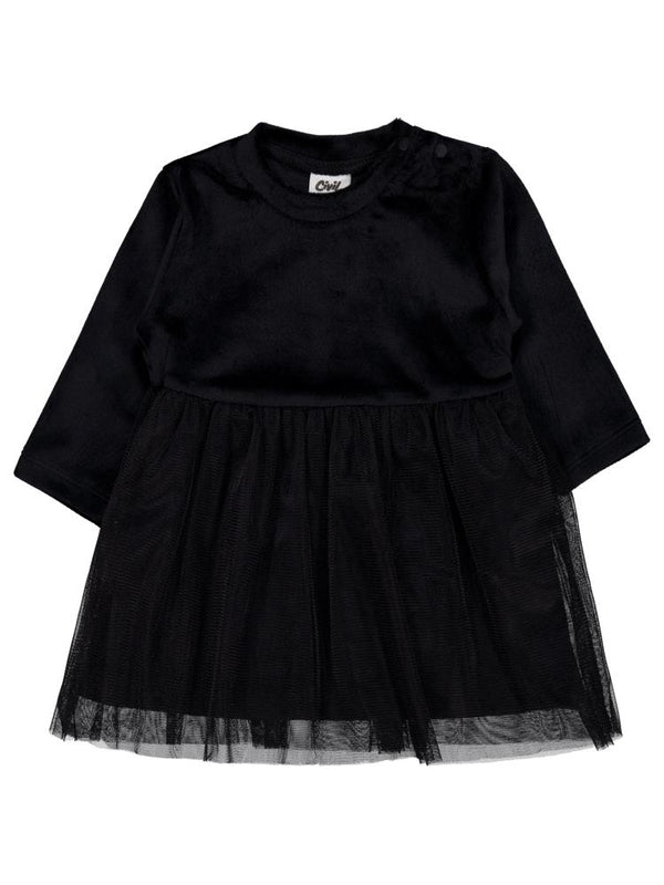 Civil Baby Tüllü 6-18 Ay Jile ve Elbise - Siyah