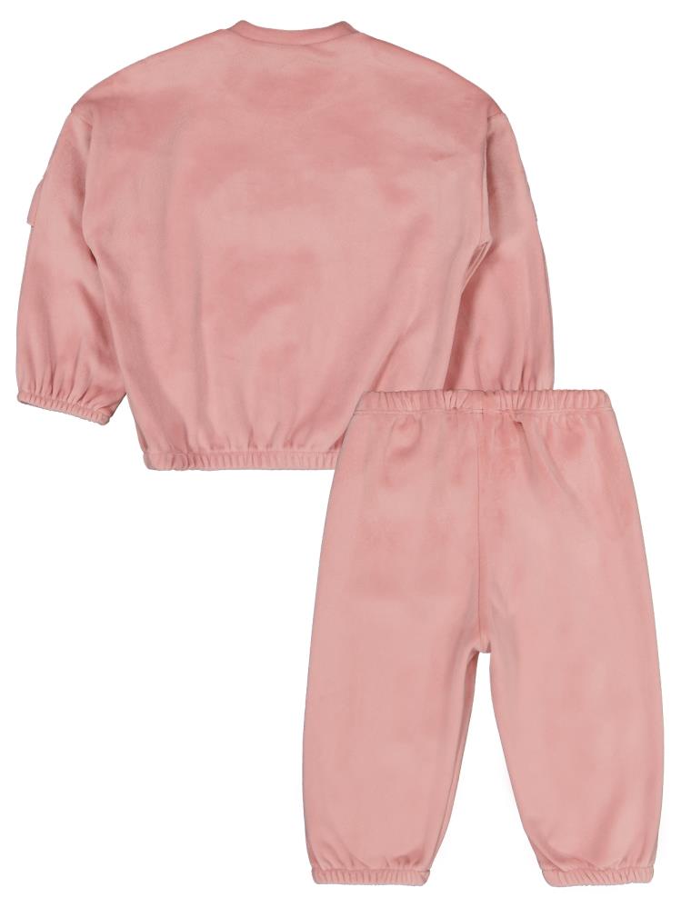 Civil Baby Fırfırlı 6-18 Ay Takım - Pembe