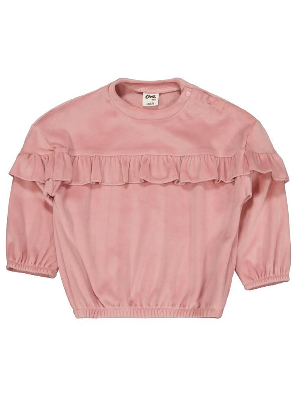 Civil Baby Fırfırlı 6-18 Ay Takım - Pembe