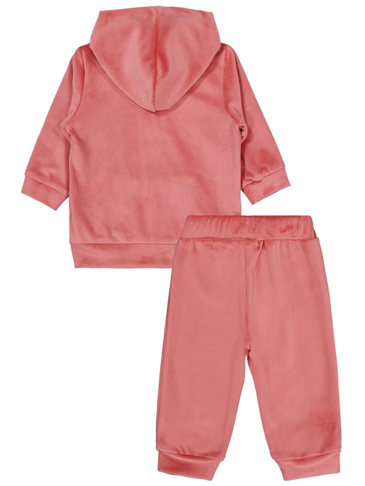 Civil Baby Kapüşonlu 6-18 Ay Takım - Turuncu