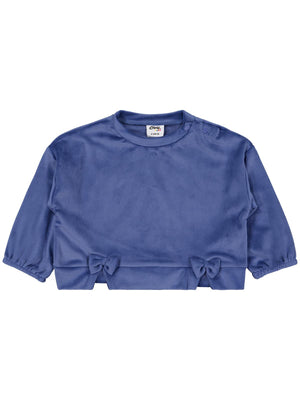Civil Baby Fiyonklu 6-18 Ay Sweatshirt - Mavi