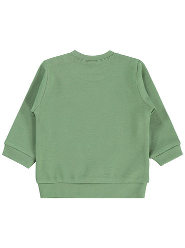 Civil Baby Düz Basic 6-18 Ay Sweatshirt - Haki