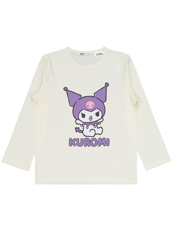 Kuromi 10-13 Yaş Pijama Takımı - Ekru