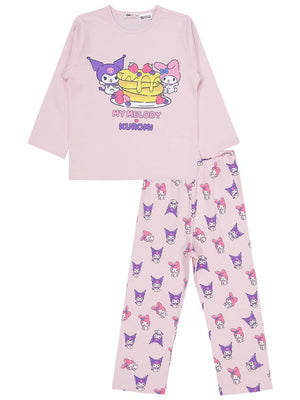 Kuromi 2-5 Yaş Pijama Takımı - Pembe