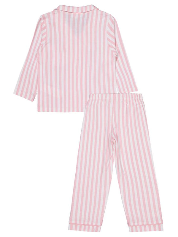 Civil Girls Çizgili 2-5 Yaş Pijama Takımı - Pembe