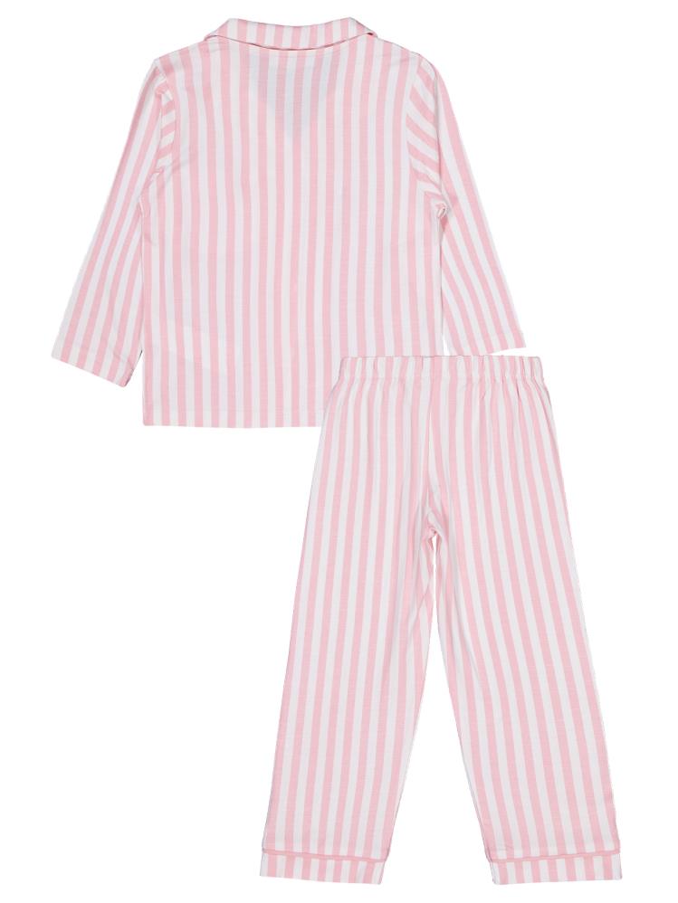 Civil Girls Çizgili 2-5 Yaş Pijama Takımı - Pembe