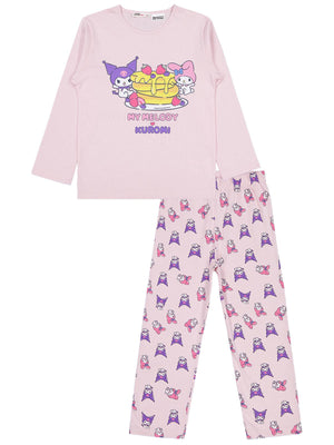 Kuromi 10-13 Yaş Pijama Takımı - Pembe