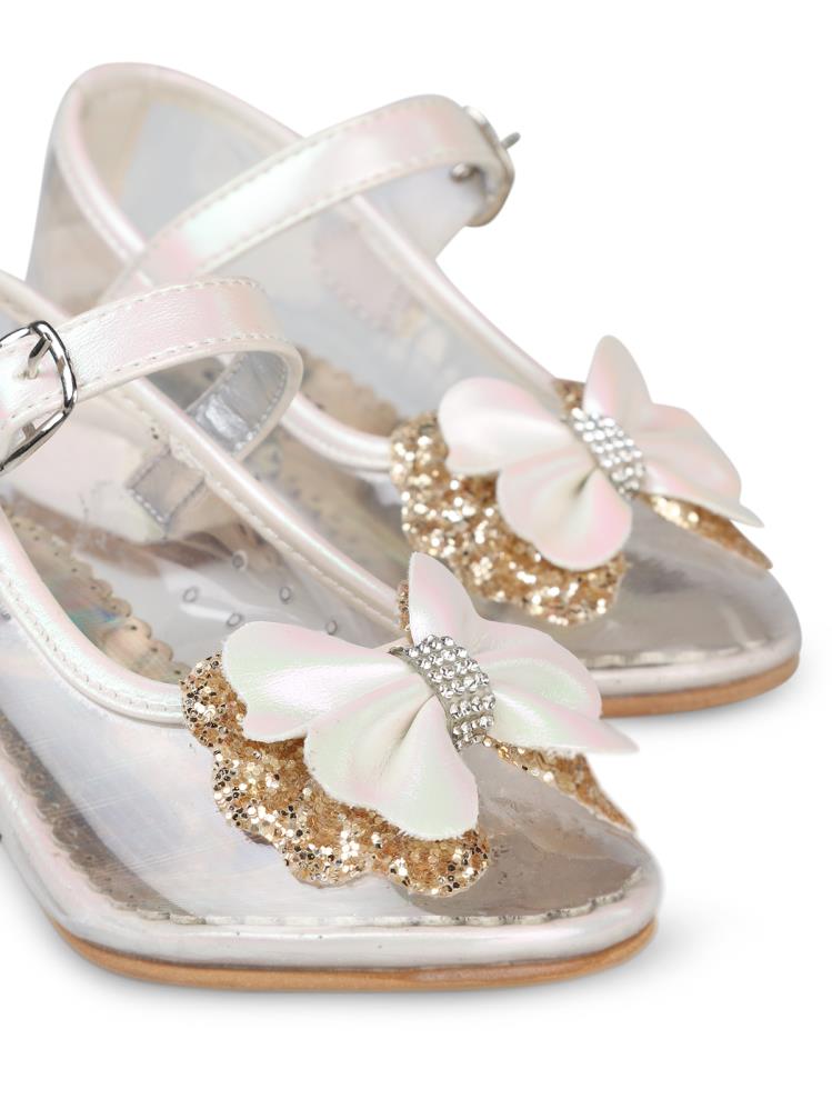 Civil Kız Çocuk Babet Ayakkabı 31-35 Numara - Gri