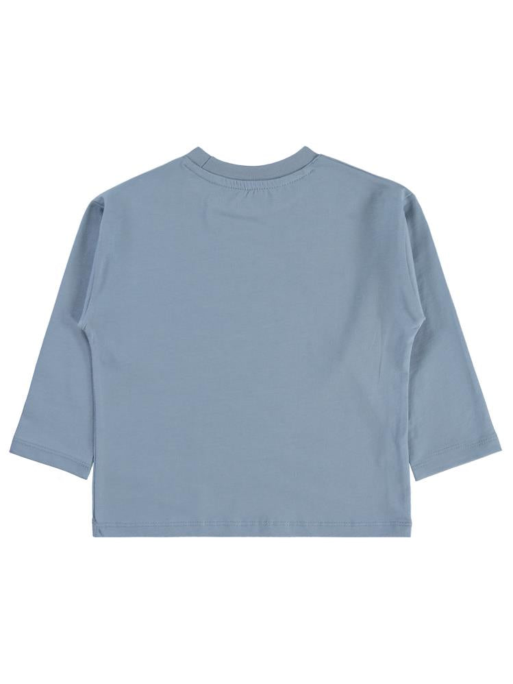 Civil Boys Fores Buddy Baskılı 2-5 Yaş Sweatshirt - Mavi