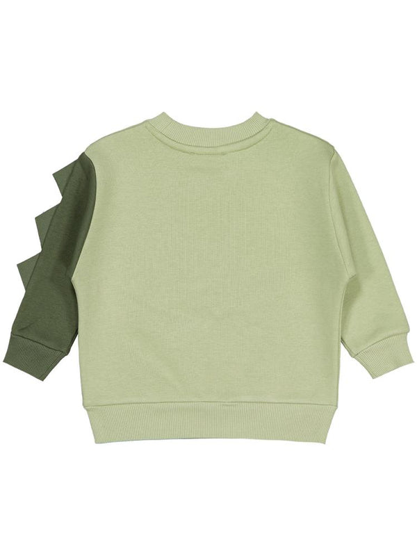 Civil Boys Sooo Hungry Baskılı 2-5 Yaş Sweatshirt - Haki