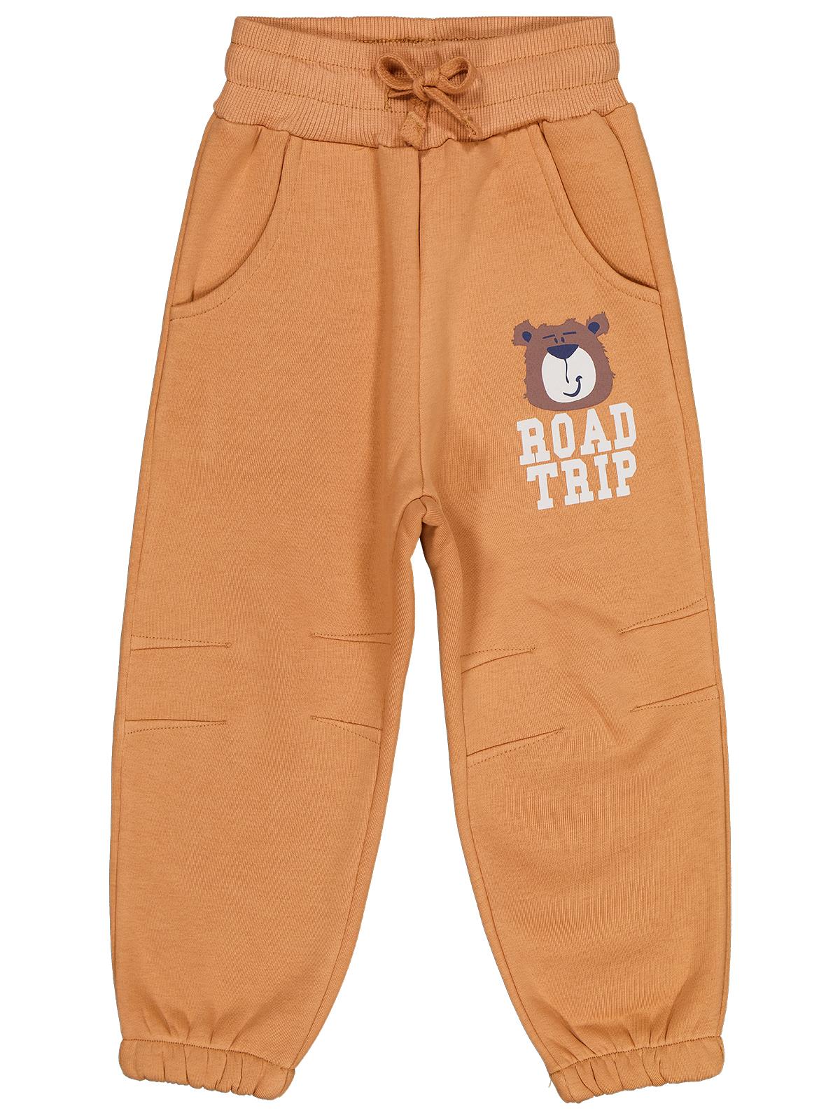 Civil Boys Boad Trıp Baskılı 2-5 Yaş Eşofman Altı - Turuncu