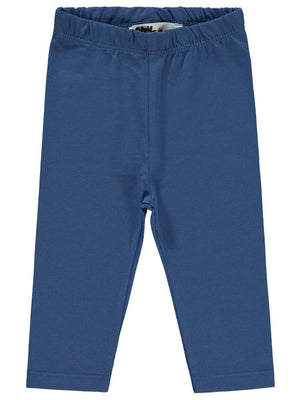 Civil Baby Düz Model Yan Dikişsiz 6-18 Ay Uzun Tayt - Mavi