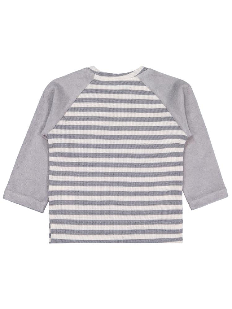 Civil Boys Süs Patlı 2-5 Yaş Sweatshirt - Gri