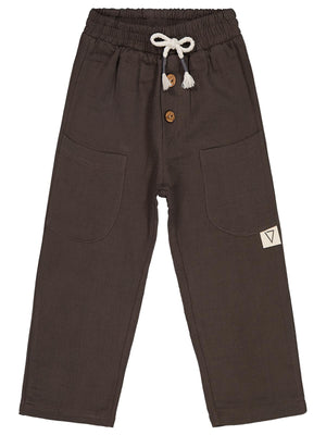 Civil Boys Dizüstü Cepli 2-5 Yaş Pantolon - Gri