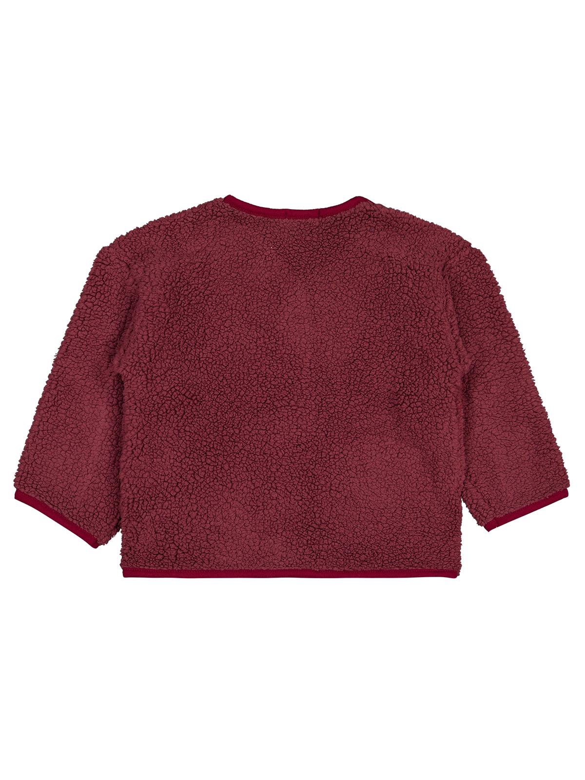 Civil Boys Yıldız Nakışlı 2-5 Yaş Hırka - Bordo