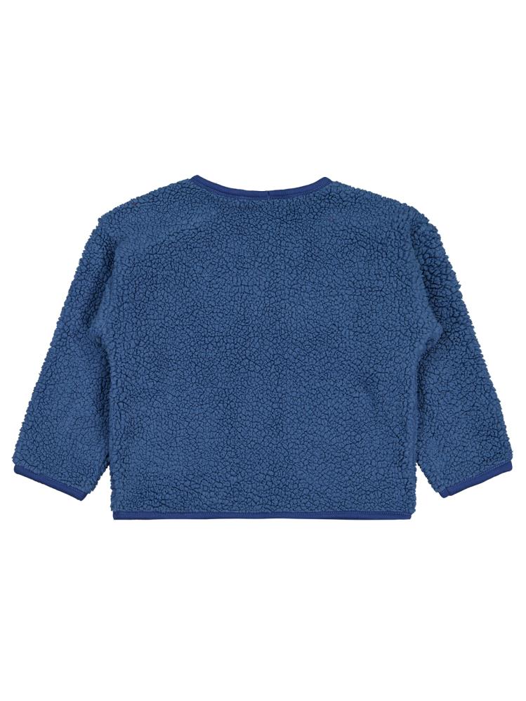 Civil Boys Yıldız Nakışlı 2-5 Yaş Hırka - Mavi