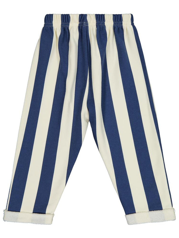 Civil Boys Çizgili Yıldız Baskılı 2-5 Yaş Eşofman Altı - Mavi