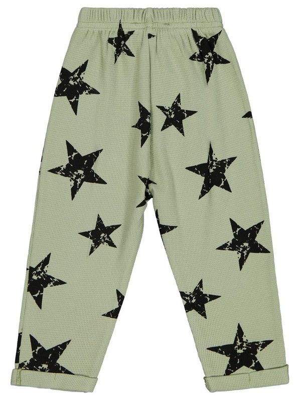 Civil Boys Yıldız Empirme Baskılı 2-5 Yaş Eşofman Altı - Haki