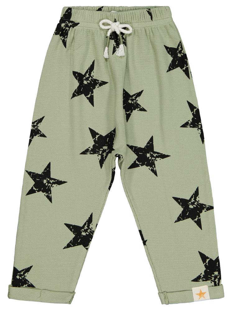 Civil Boys Yıldız Empirme Baskılı 2-5 Yaş Eşofman Altı - Haki