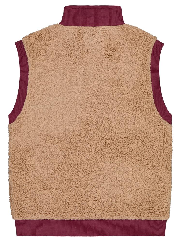 Civil Boys Every Day Baskılı 6-9 Yaş Yelek - Bordo