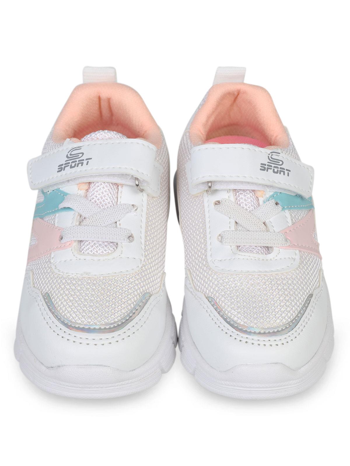 Civil Sport Kız Çocuk Spor Ayakkabı 22-25 Numara  - Beyaz