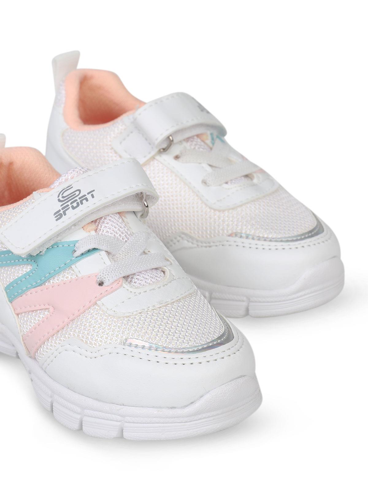 Civil Sport Kız Çocuk Spor Ayakkabı 22-25 Numara  - Beyaz