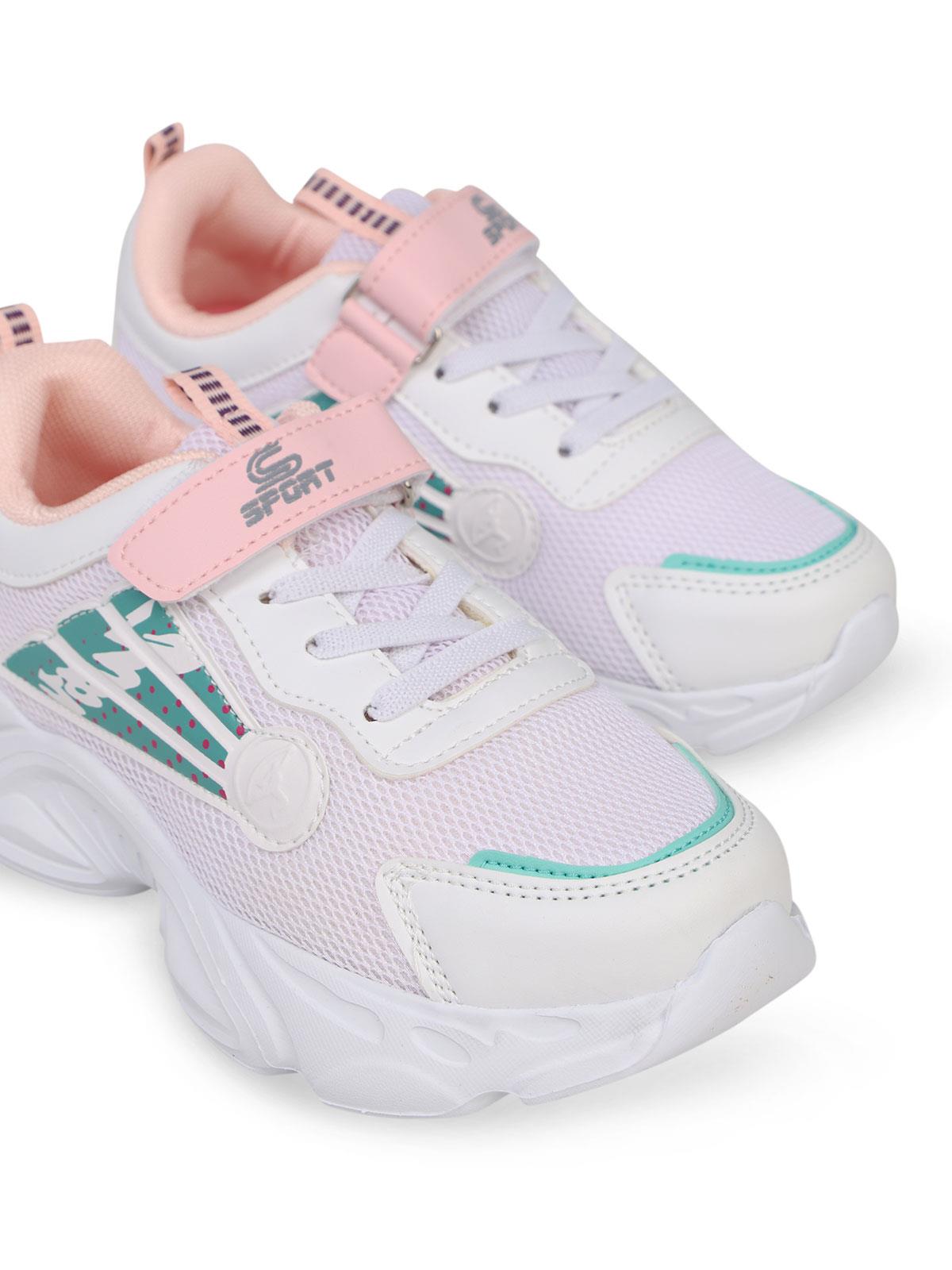 Civil Sport Kız Çocuk Spor Ayakkabı 31-35 Numara  - Beyaz