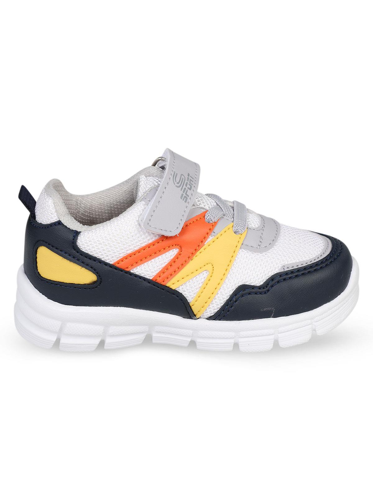 Civil Sport Erkek Çocuk Spor Ayakkabı 22-25 Numara - Beyaz