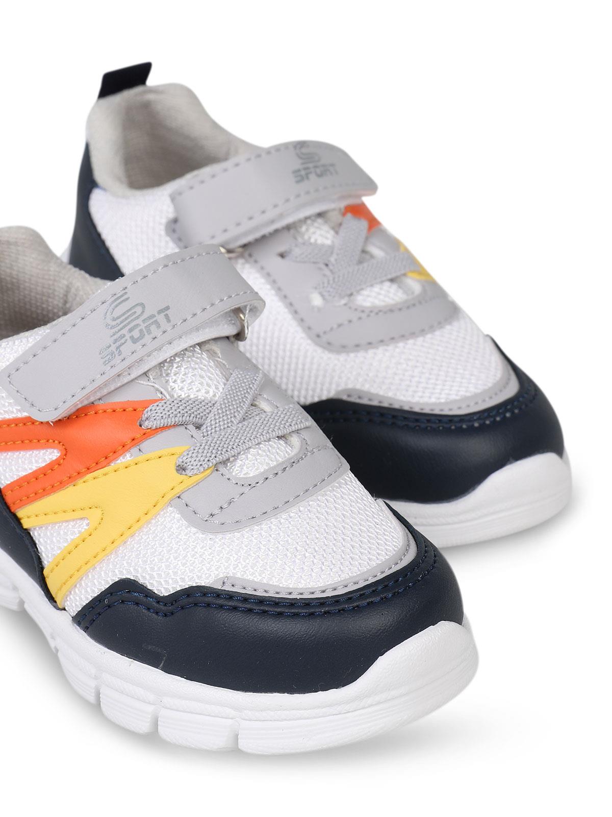 Civil Sport Erkek Çocuk Spor Ayakkabı 22-25 Numara - Beyaz